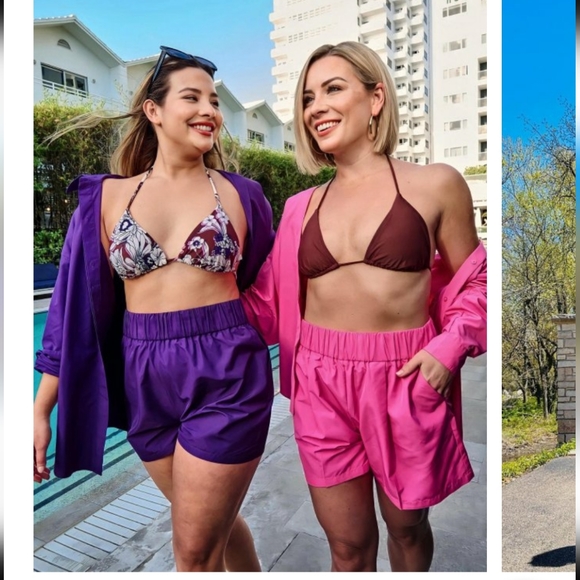 Express super high waisted pleated shorts - Picture 7 of 9